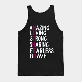 Mother Words Mothers Day Gift Tank Top